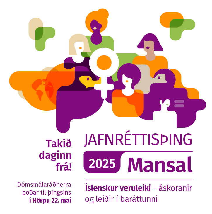 Dómsmálaráðherra býður til Jafnréttisþings 2025 - mynd