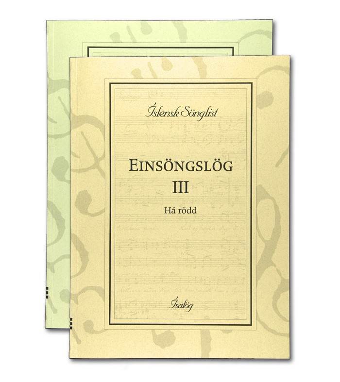 Sýnisbók með 22 einsöngslögum. Gefur innsýn í fjölbreytni íslenskra einsöngslaga og ólík efnistök höfunda. - mynd