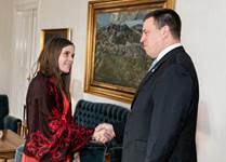 Katrín Jakobsdóttir og Jüri Ratas - mynd