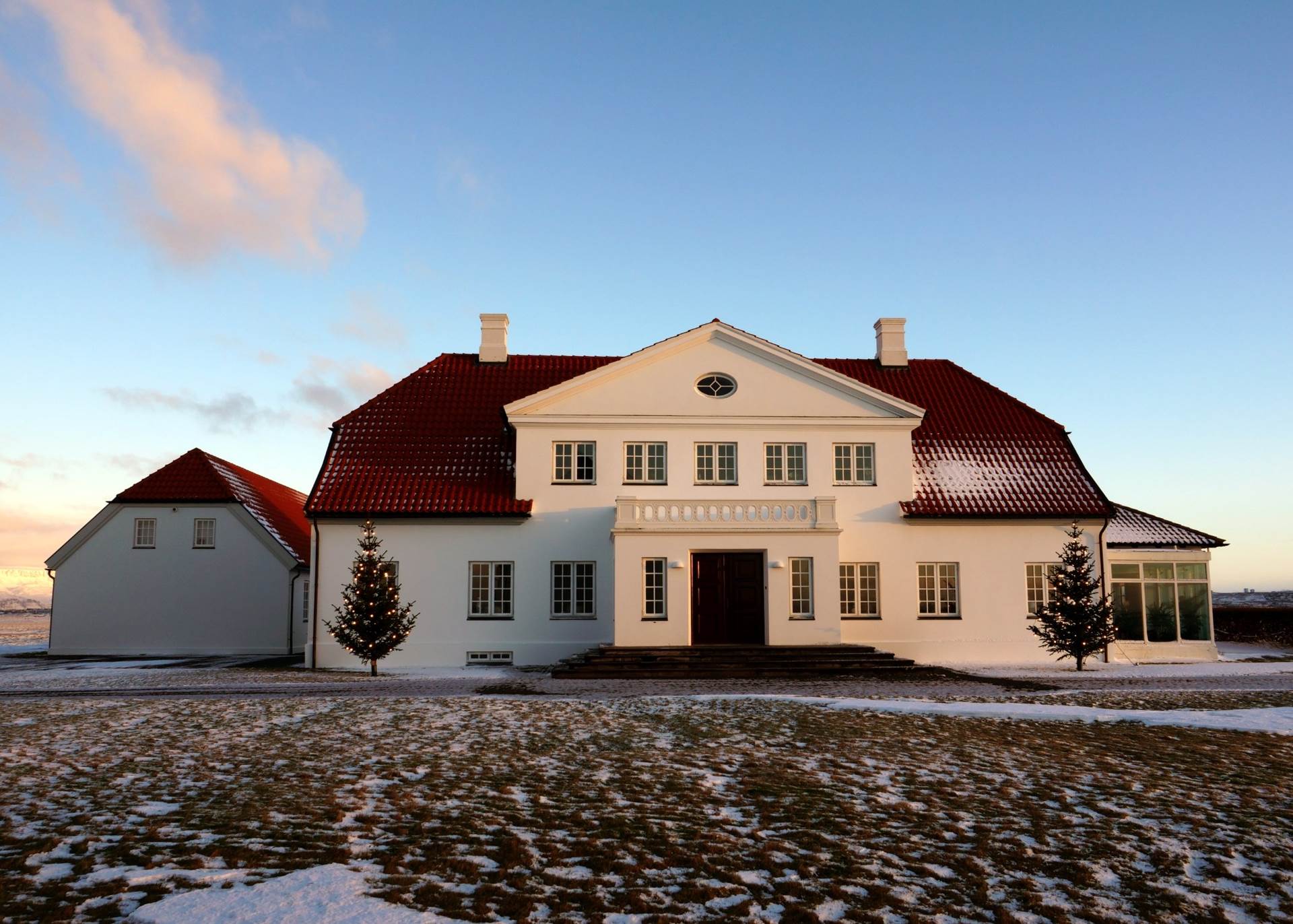 Ríkisráðsfundur á Bessastöðum á gamlársdag - mynd