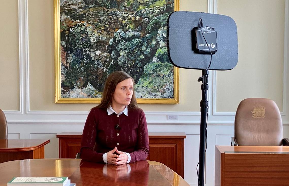 Katrín Jakobsdóttir forsætisráðherra - mynd