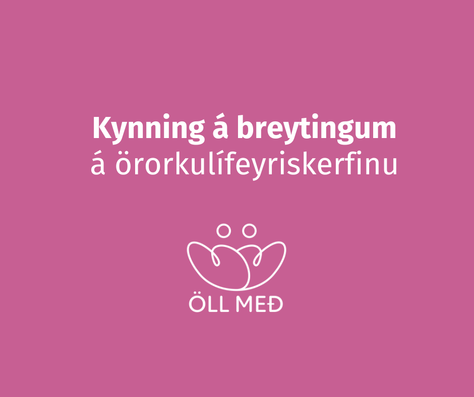 Kynning á breytingum á örorkulífeyriskerfinu – bein útsending 22. apríl kl. 11:00 - mynd