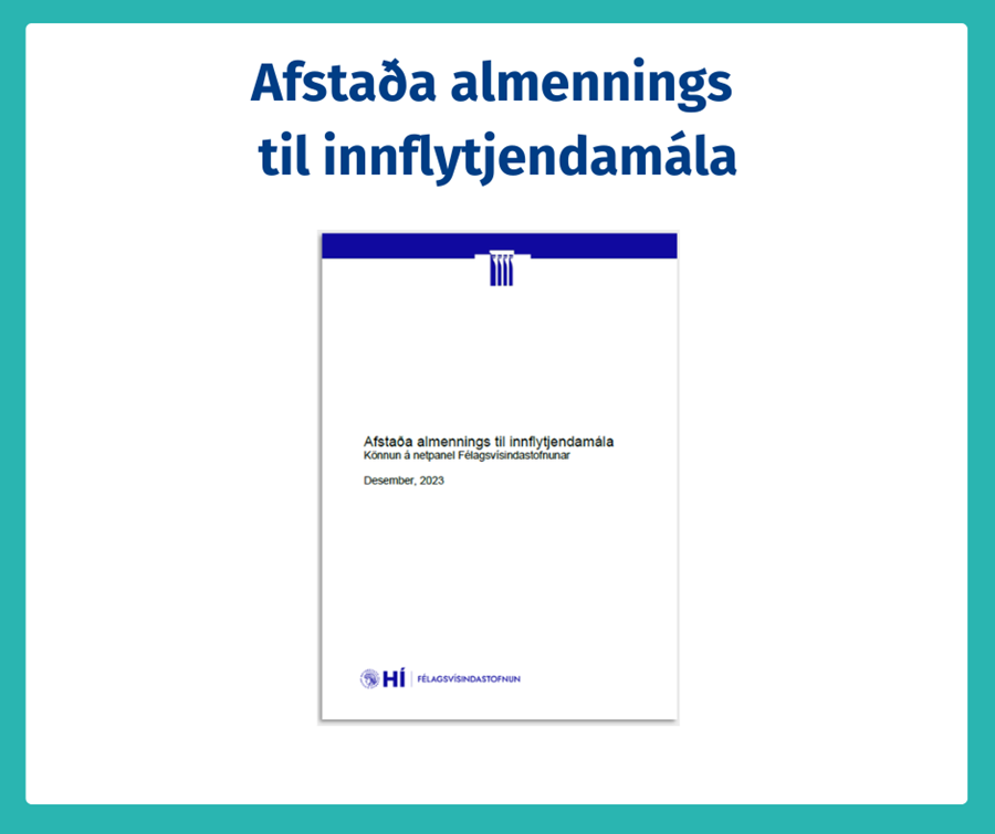 Afstaða almennings til innflytjendamála