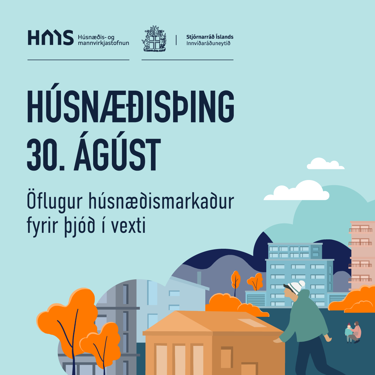 Heimili handa hálfri milljón - Húsnæðisþing 30. ágúst - mynd