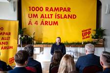 Haraldur Þorleifsson, hvatamaður verkefnisins Römpum upp Ísland. - mynd