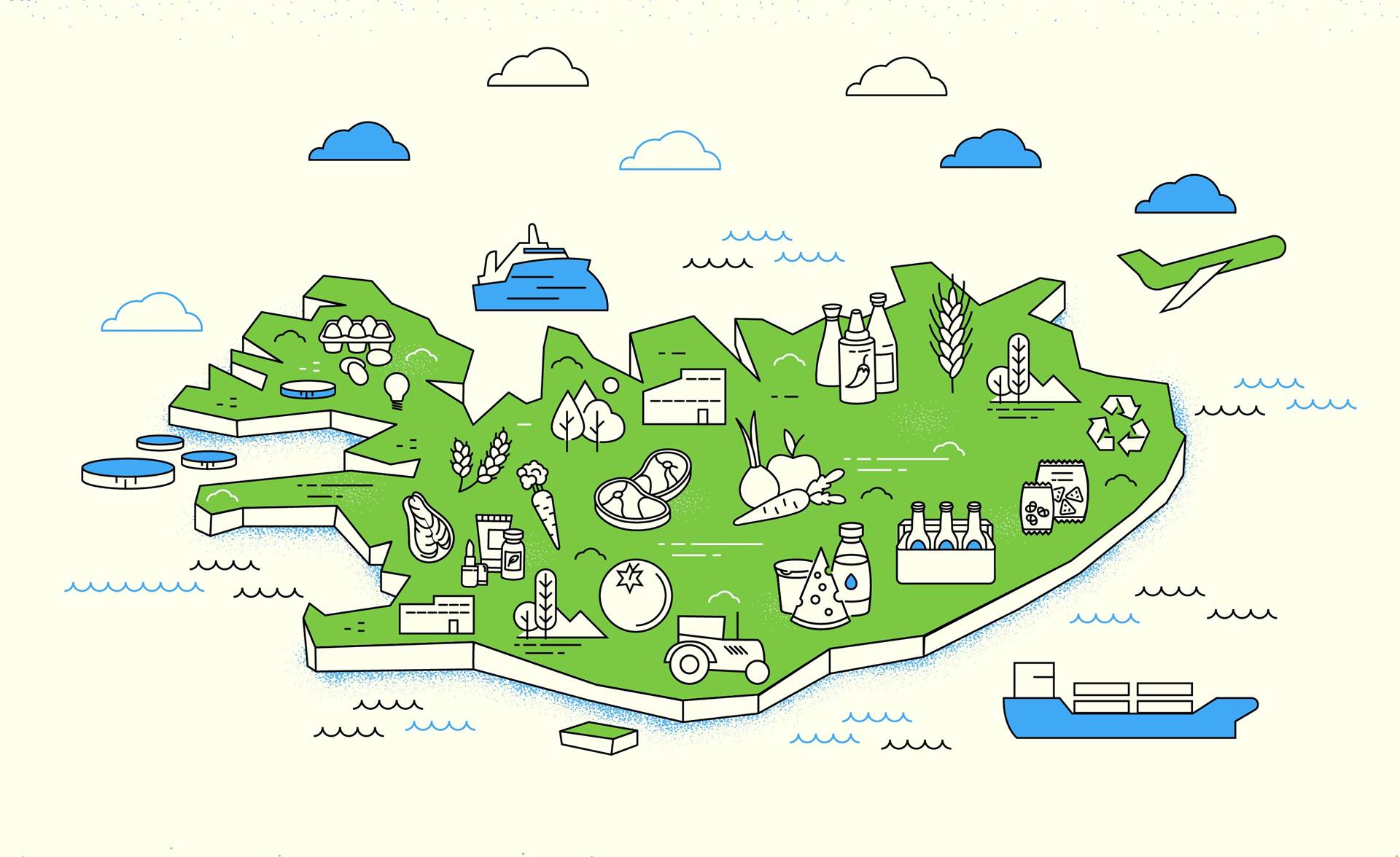 Matvælastefna til 2040 lögð fram á Alþingi - mynd