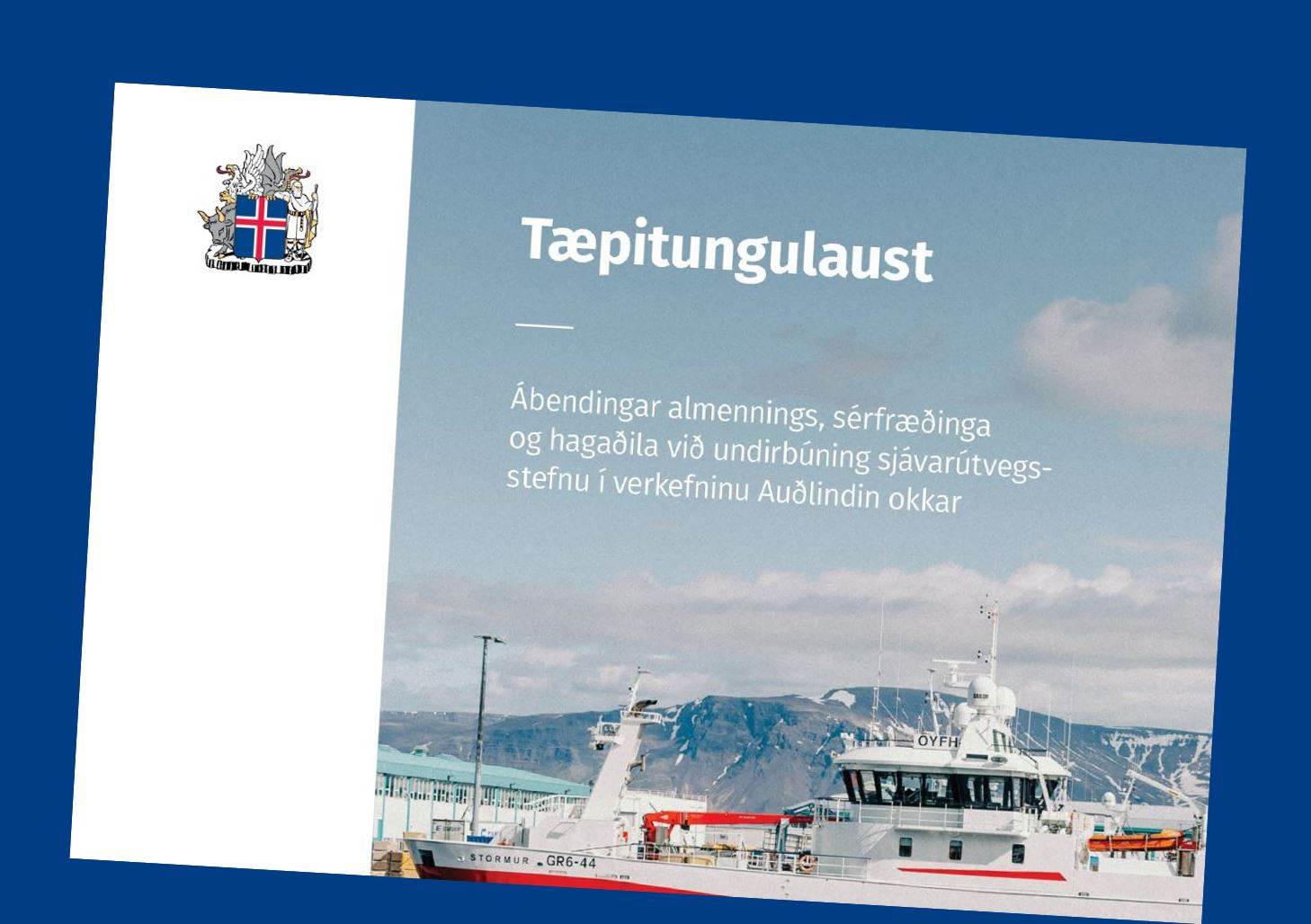 Talað tæpitungulaust um auðlindina - mynd