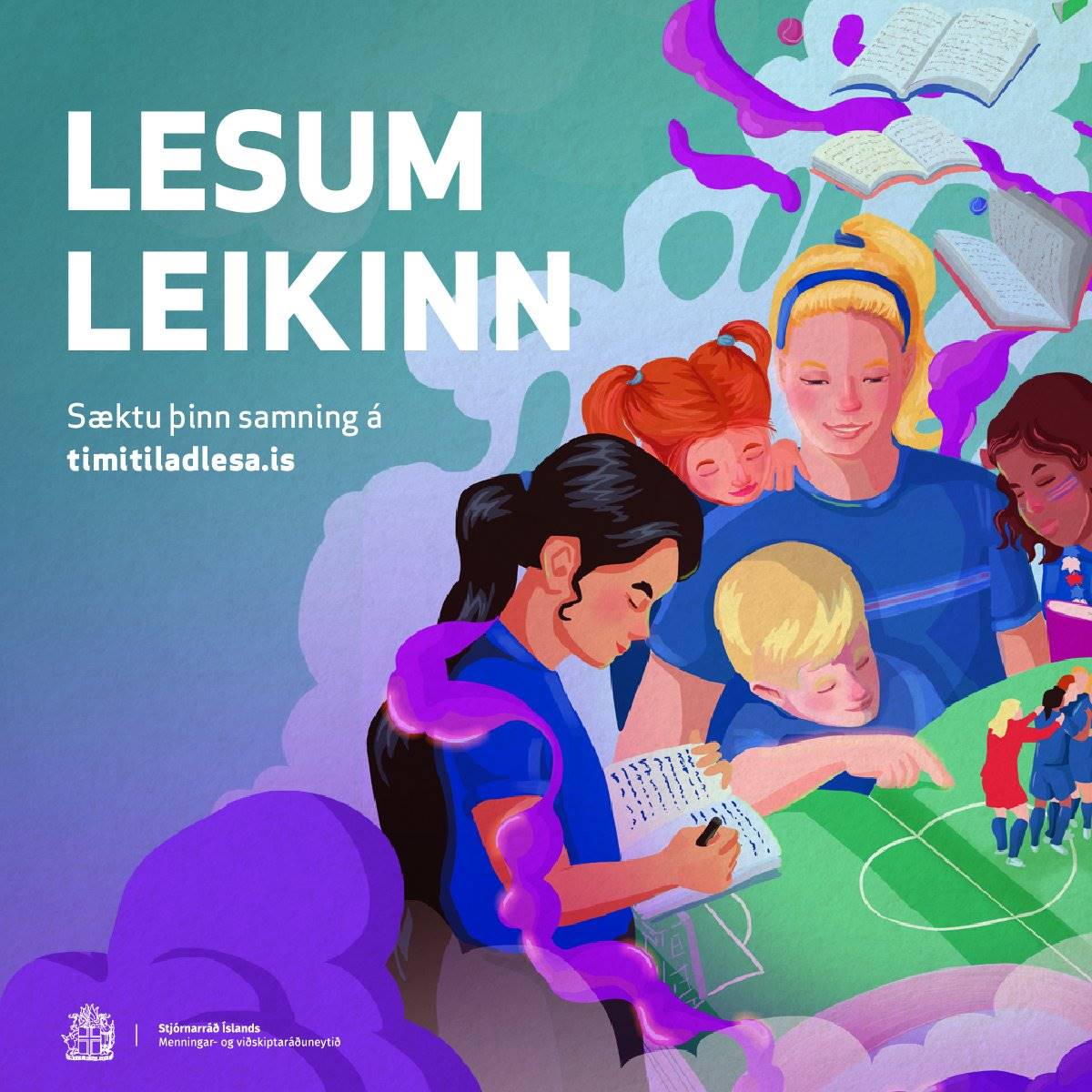 Lesum leikinn og skrifum söguna! - mynd