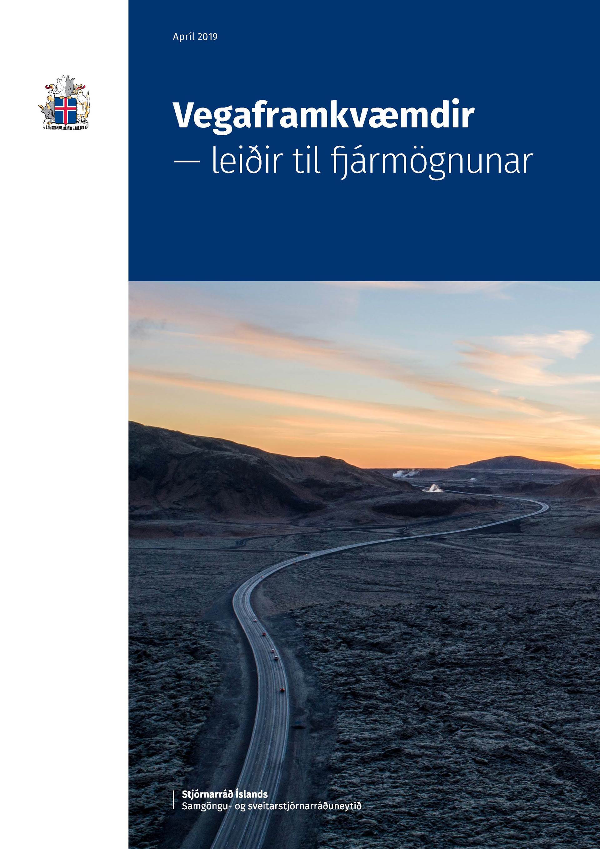 Vegaframkvæmdir - leiðir til fjármögnunar - mynd