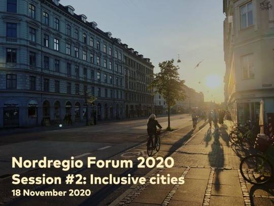 Nordregio Forum 2020: Skipulagsmál og stefnumótun í bæjum fyrir alla - mynd