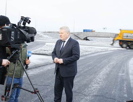 Sigurður Ingi Jóhannsson í viðtali - nýja brúin í baksýn.