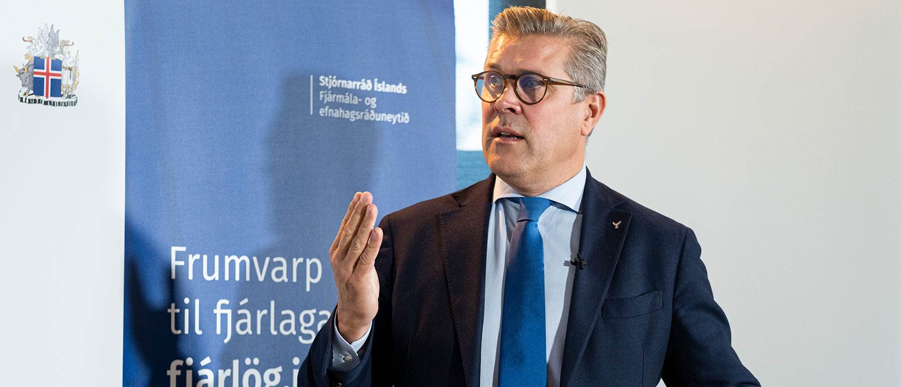 Bjarni Benediktsson, fjármála- og efnahagsráðherra, kynnir
