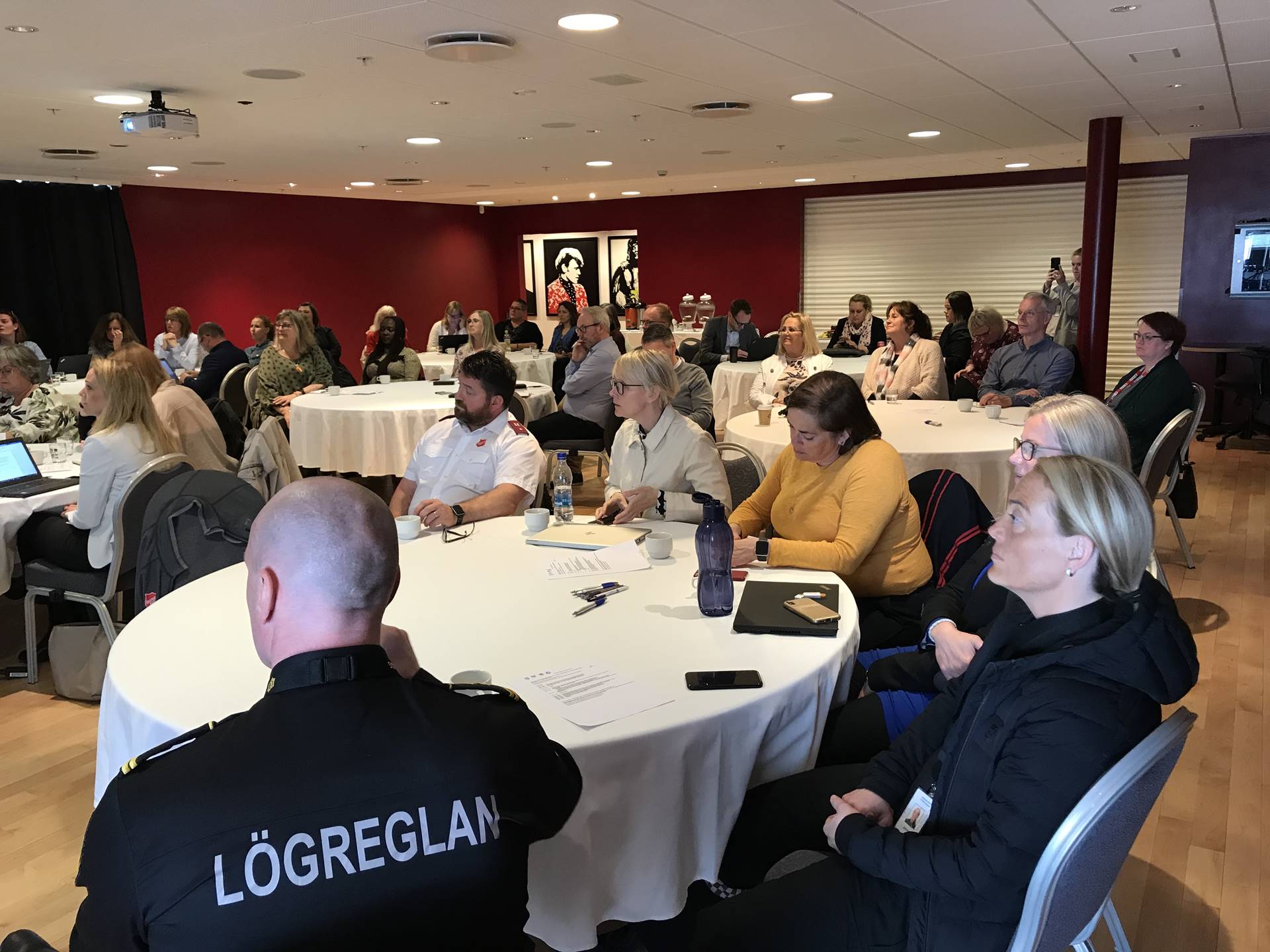 Frá fundinum á Suðurnesjum - mynd