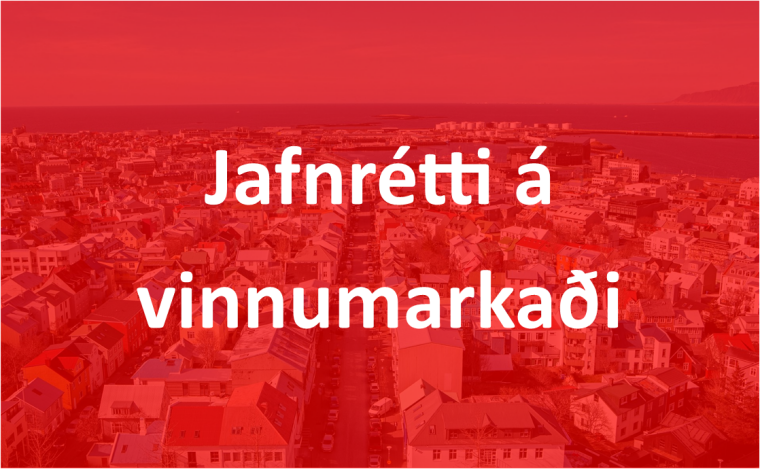 Jafnrétti á vinnumarkaði