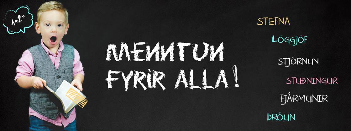 Mynd: Menntun fyrir alla