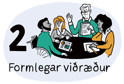 2. Formlegar viðræður