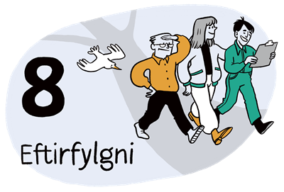 8. Eftirfylgni