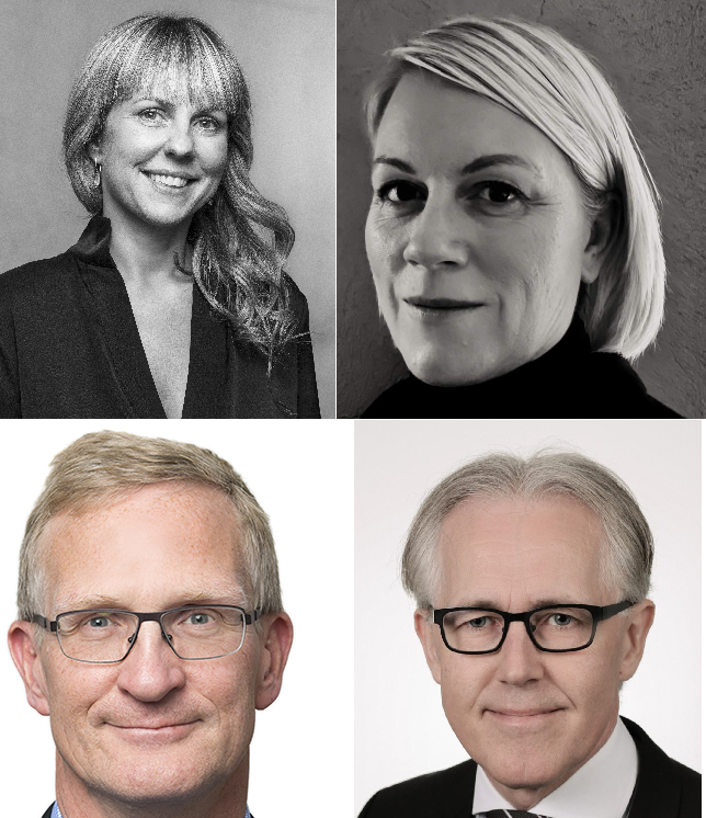 Hulda Árnadóttir, Arnbjörg Sigurðardóttir, Björn L. Bergsson og Jóhannes Rúnar Jóhannsson   - mynd