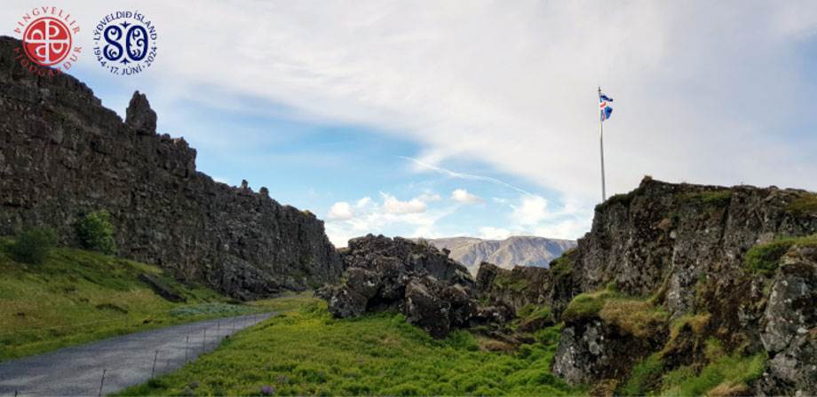 Fimmtudagskvöld á Þingvöllum - mynd