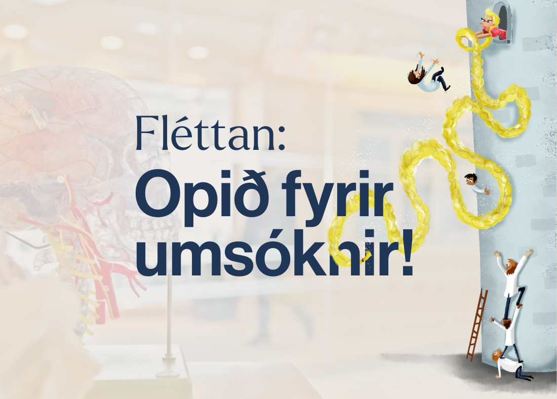 Fléttan - styrkir til innleiðingar nýsköpunar í heilbrigðisþjónustu: Opið fyrir umsóknir - mynd