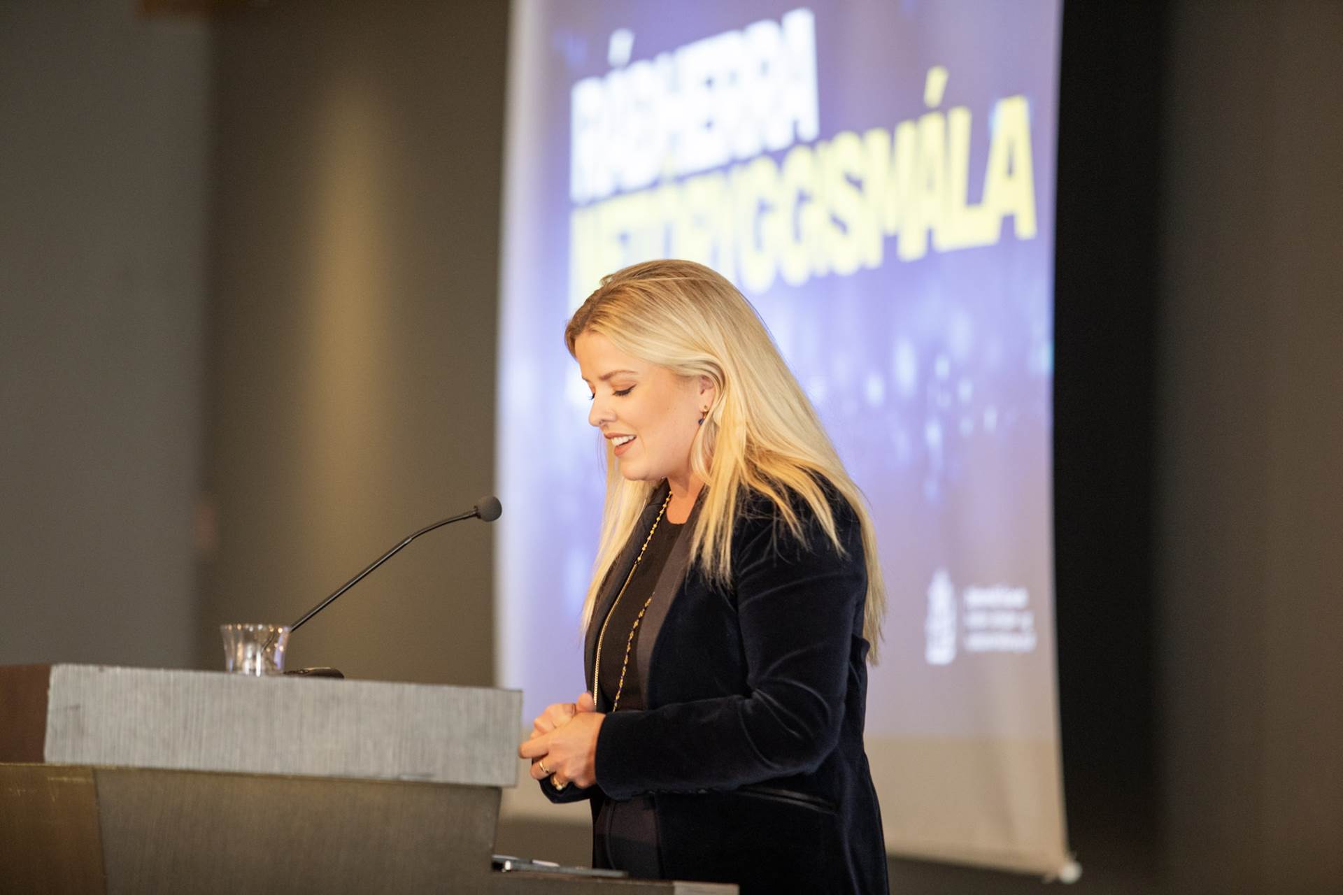 Áslaug Arna Sigurbjörnsdóttir er ráðherra netöryggismála. - mynd