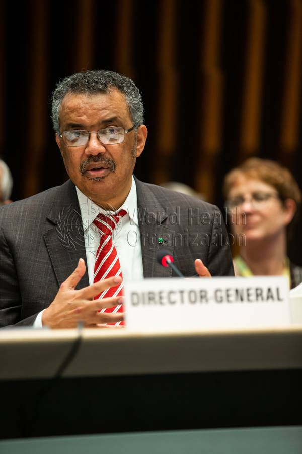 Dr. Tedros Adhanom Ghebreyesus aðalframkvædmastjóri WHO - mynd