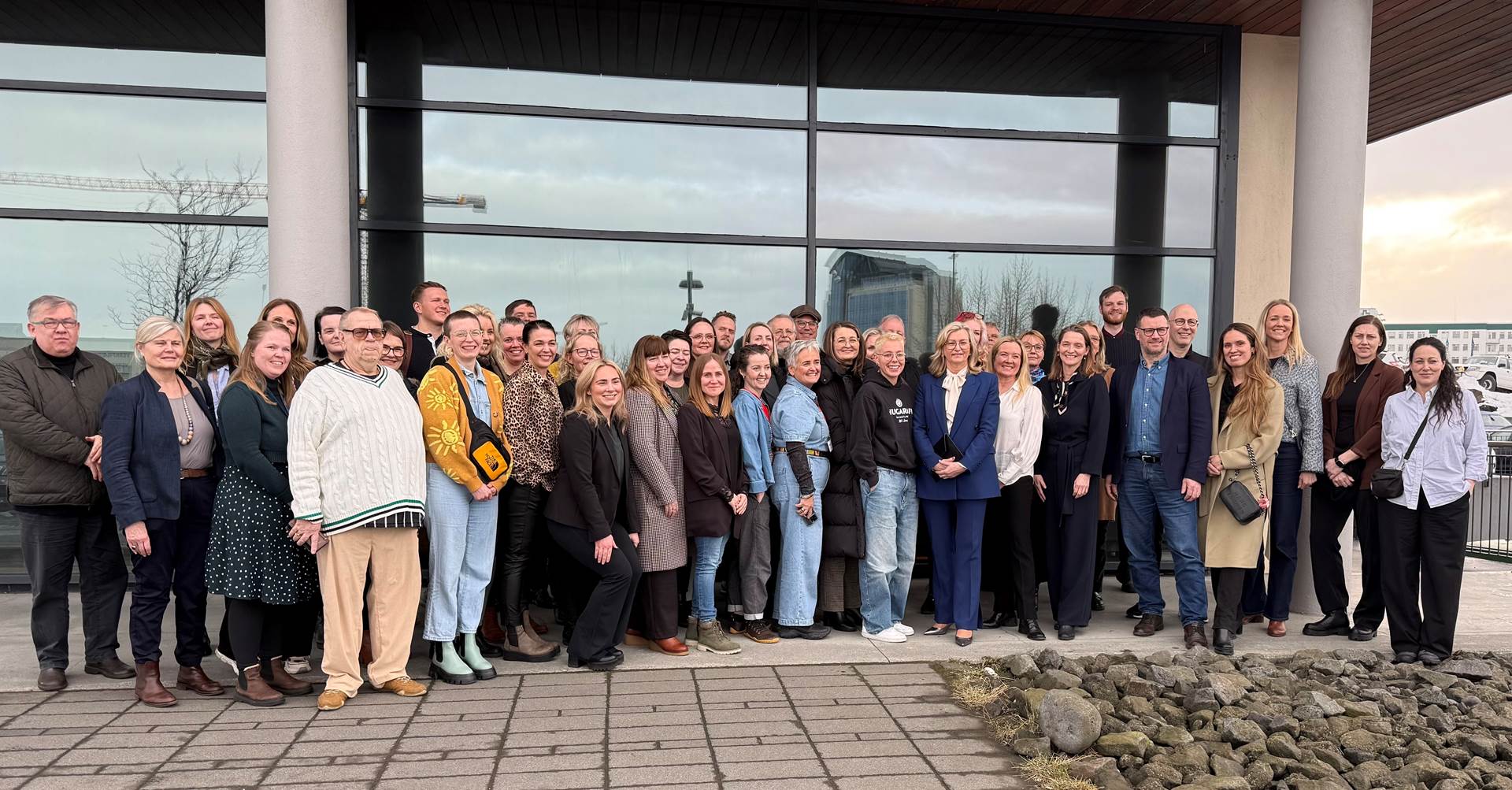 Ráðherra ásamt þeim sem hlutu styrk úr Lýðheilsusjóði 2025 - mynd