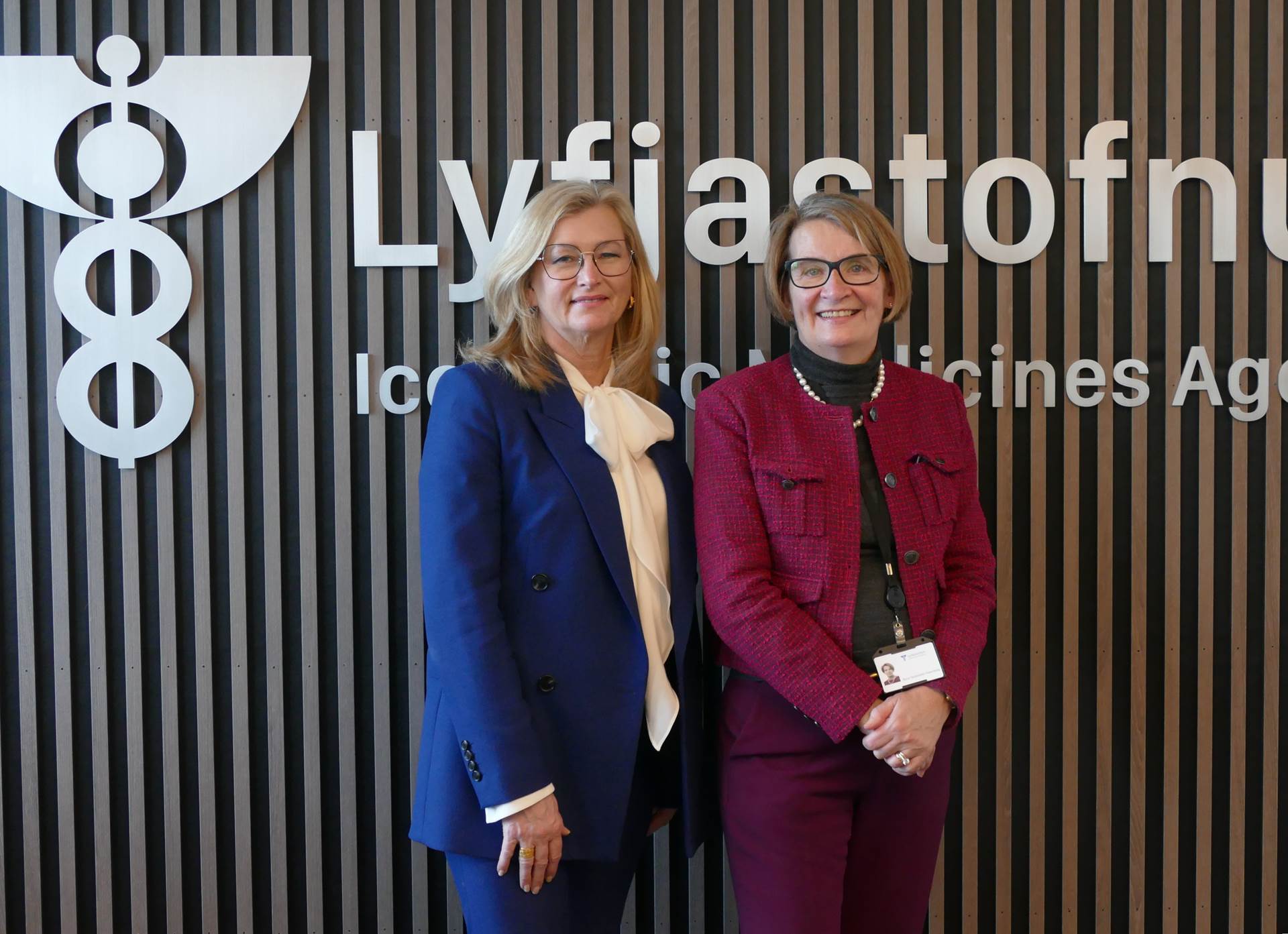 Alma D. Möller og Rúna Hauksdóttir Hvannberg - mynd