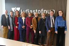Frá heimsókn heilbrigðisráðherra til Lyfjastofnunar - mynd