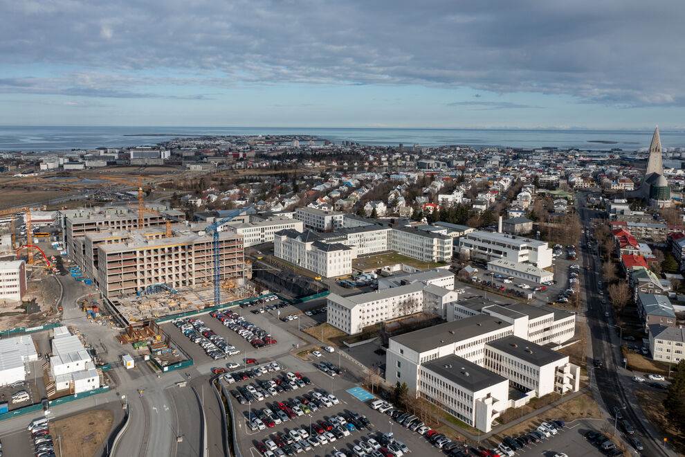 Framkvæmdir við Nýjan Landspítala - mynd