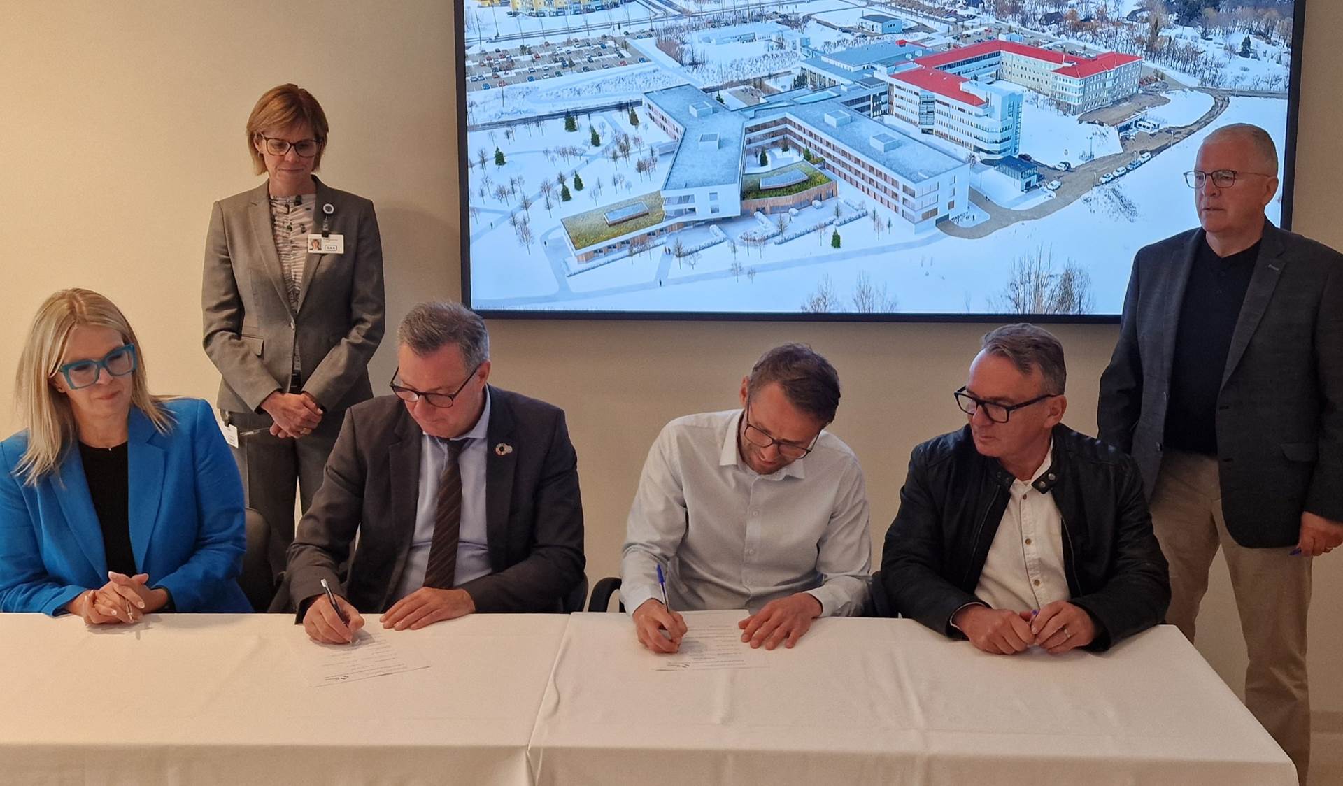 Ný legudeildarbygging við Sjúkrahúsið á Akureyri - mynd