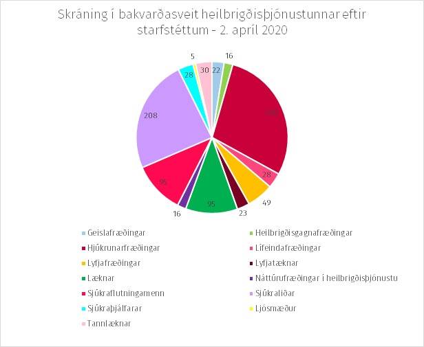 Bakvarðasveit heilbrigðisþjónustunnar - mynd