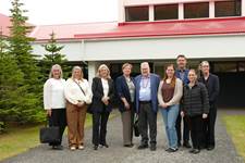 Heimsótti Heilbrigðisstofnun Vesturlands - mynd úr myndasafni númer 6