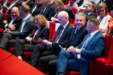 Eyjólfur Ármannsson innviðaráðherra viðstaddur setningu alþjóðlegrar ráðstefnu um siglingamál (e. International Maritime Congress) í Szczecin í Póllandi. - mynd