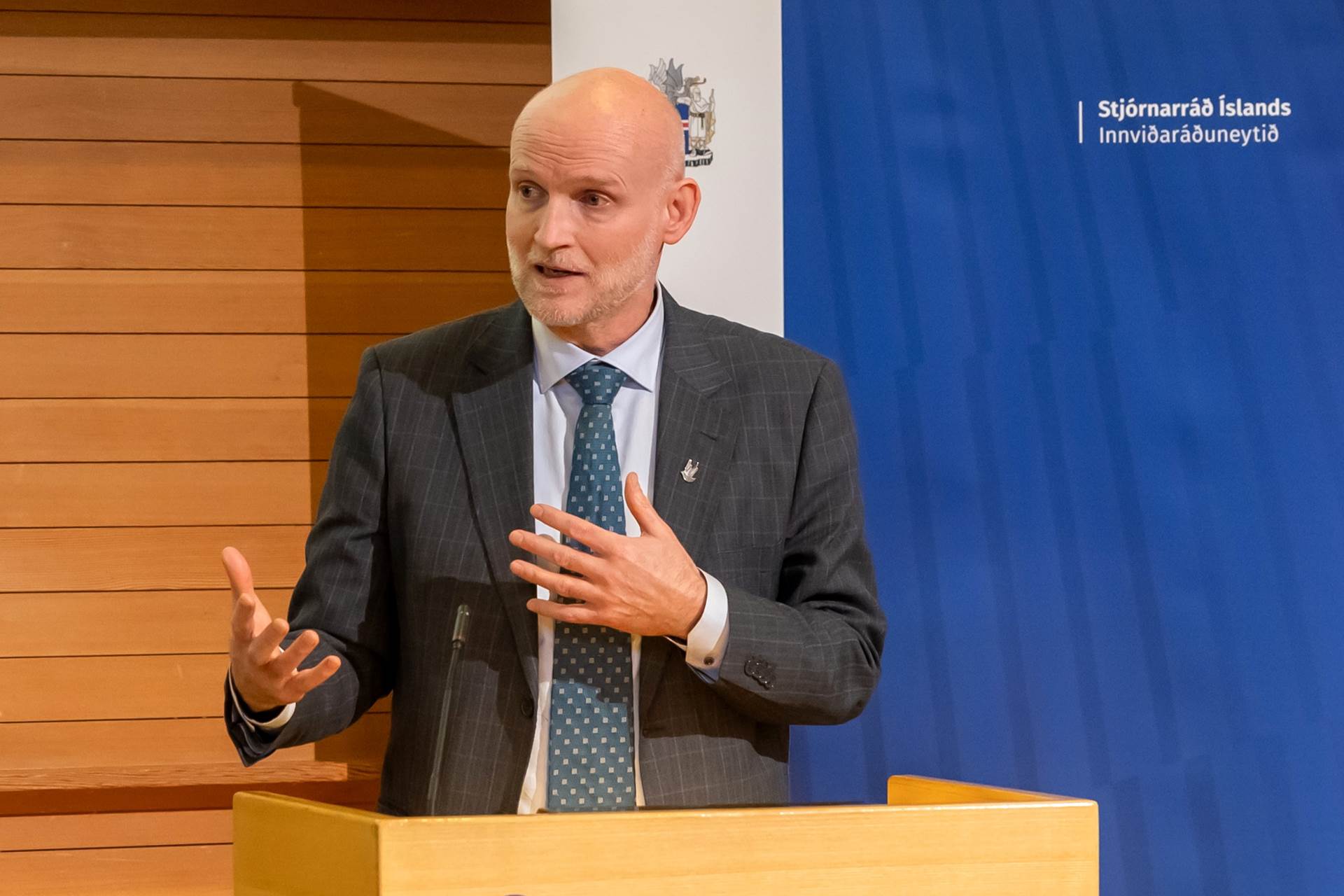Eyjólfur Ármannsson innviðaráðherra - mynd