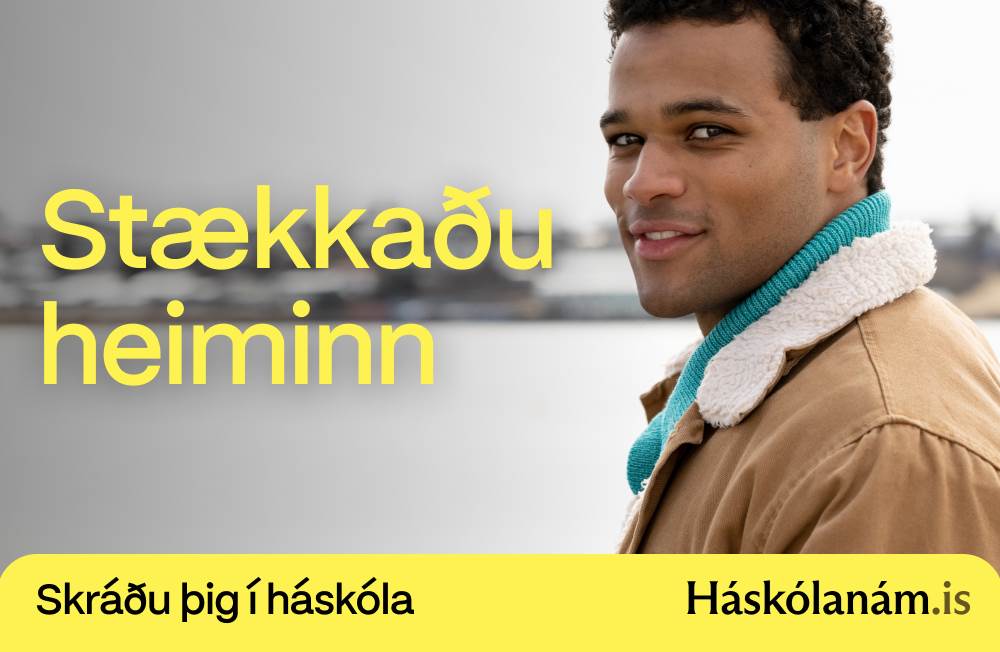 Stækkaðu heiminn: Umsóknarfrestur um háskólanám rennur út á morgun  - mynd