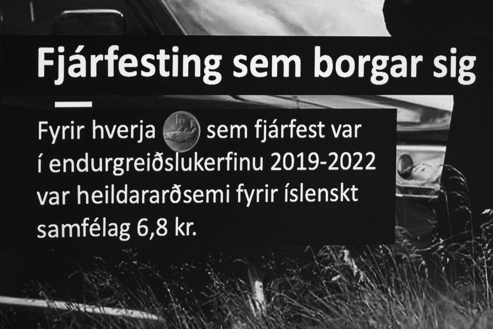 Mynd úr kynningu ráðherra á Kvikmyndaráðstefnu í Hörpu sl. föstudag. - mynd