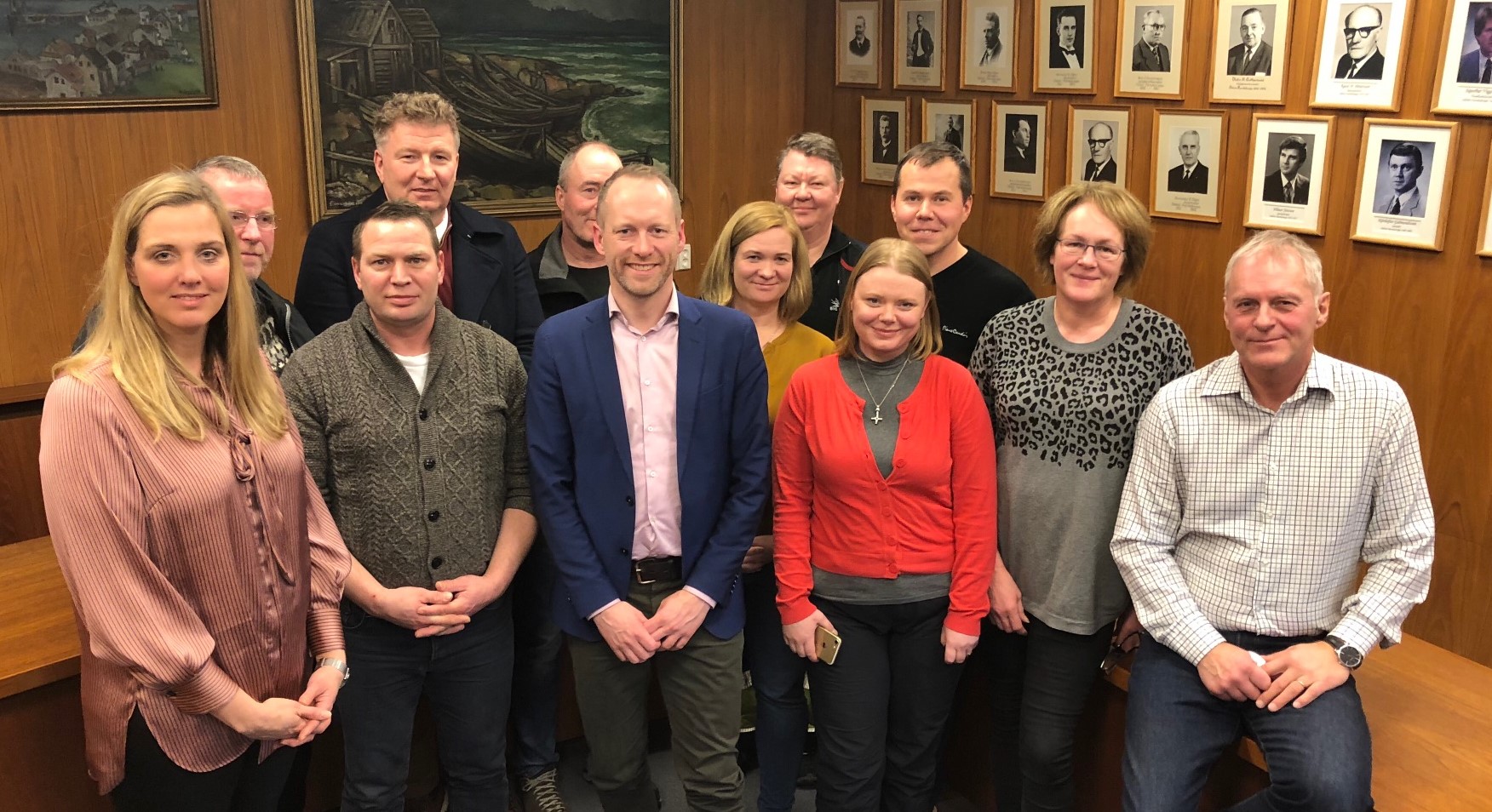 Frá fundi umhverfis- og auðlindaráðherra á Patreksfirði í dag.  - mynd