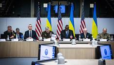 Frá fundi Ukraine Defence Contact Group - mynd