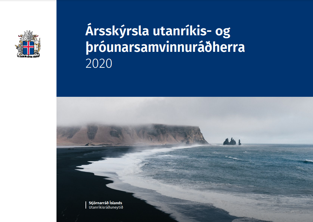 Ársskýrsla utanríkis- og þróunarsamvinnuráðherra 2020 - mynd