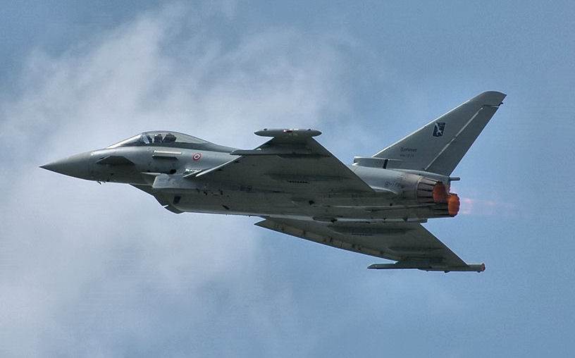 Eurofighter-þota ítalska flughersins - mynd