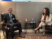 Fundur með Vivian Balakrishnan, utanríkisráðherra Singapúr - mynd