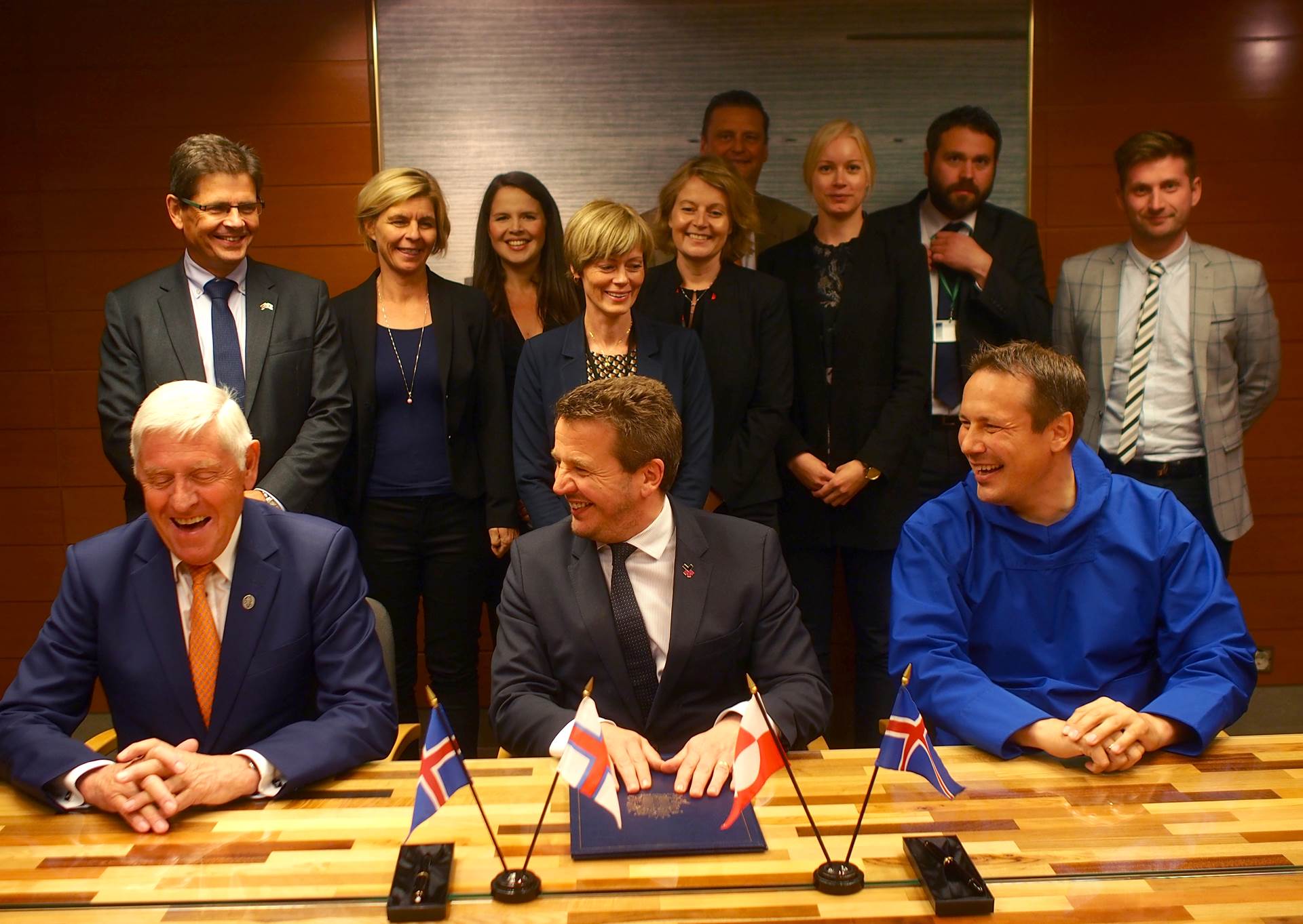 Mynd fyrir frétt: Samstarfssamningur við Færeyjar og Grænland undirritaður