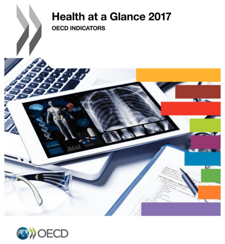 Health at a Glance 2017 - forsíða skýrslu - mynd