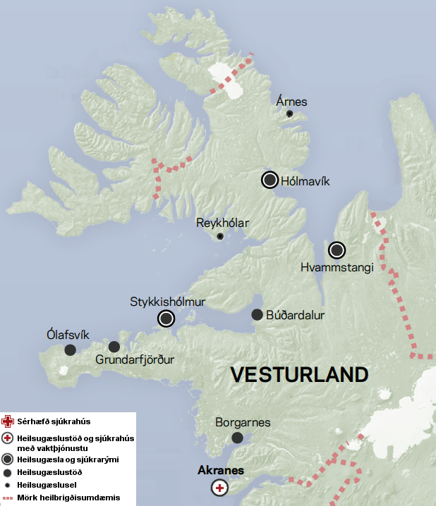 Umsækjendur um embætti forstjóra Heilbrigðisstofnunar Vesturlands - mynd