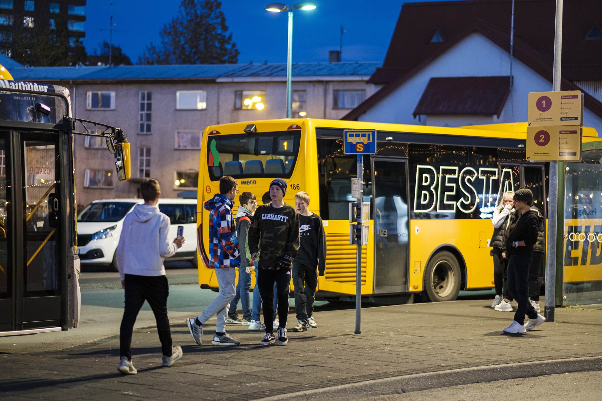 Almenningssamgöngur efldar með samgöngusáttmálanum - mynd