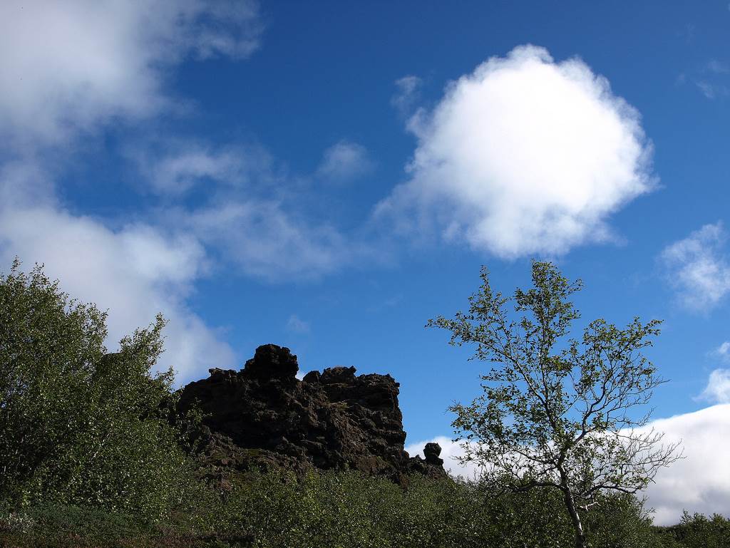 Úr Dimmuborgum  - mynd