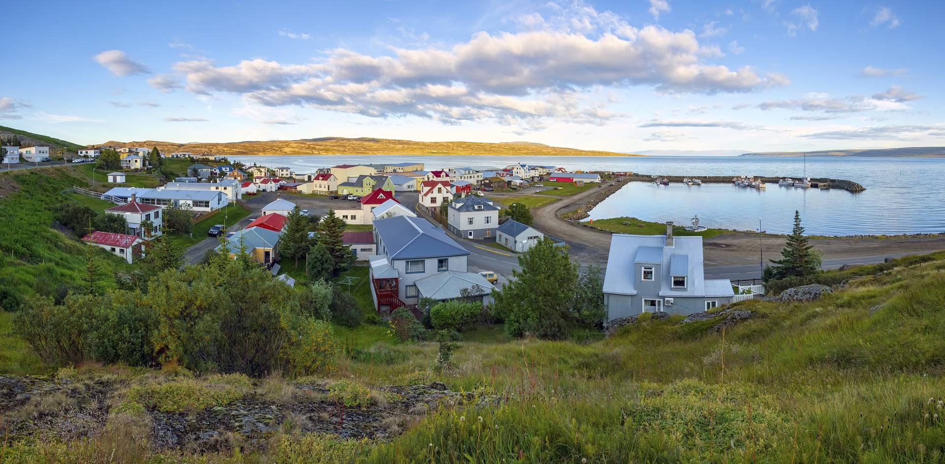 Hólmavík á Ströndum - mynd