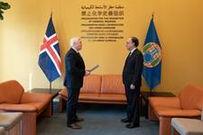 Þórður Ægir og Fernando Arias (Mynd: OPCW) - mynd