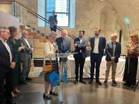 Opnun sýningar á verkum Erró í Angoulême - mynd úr myndasafni númer 3